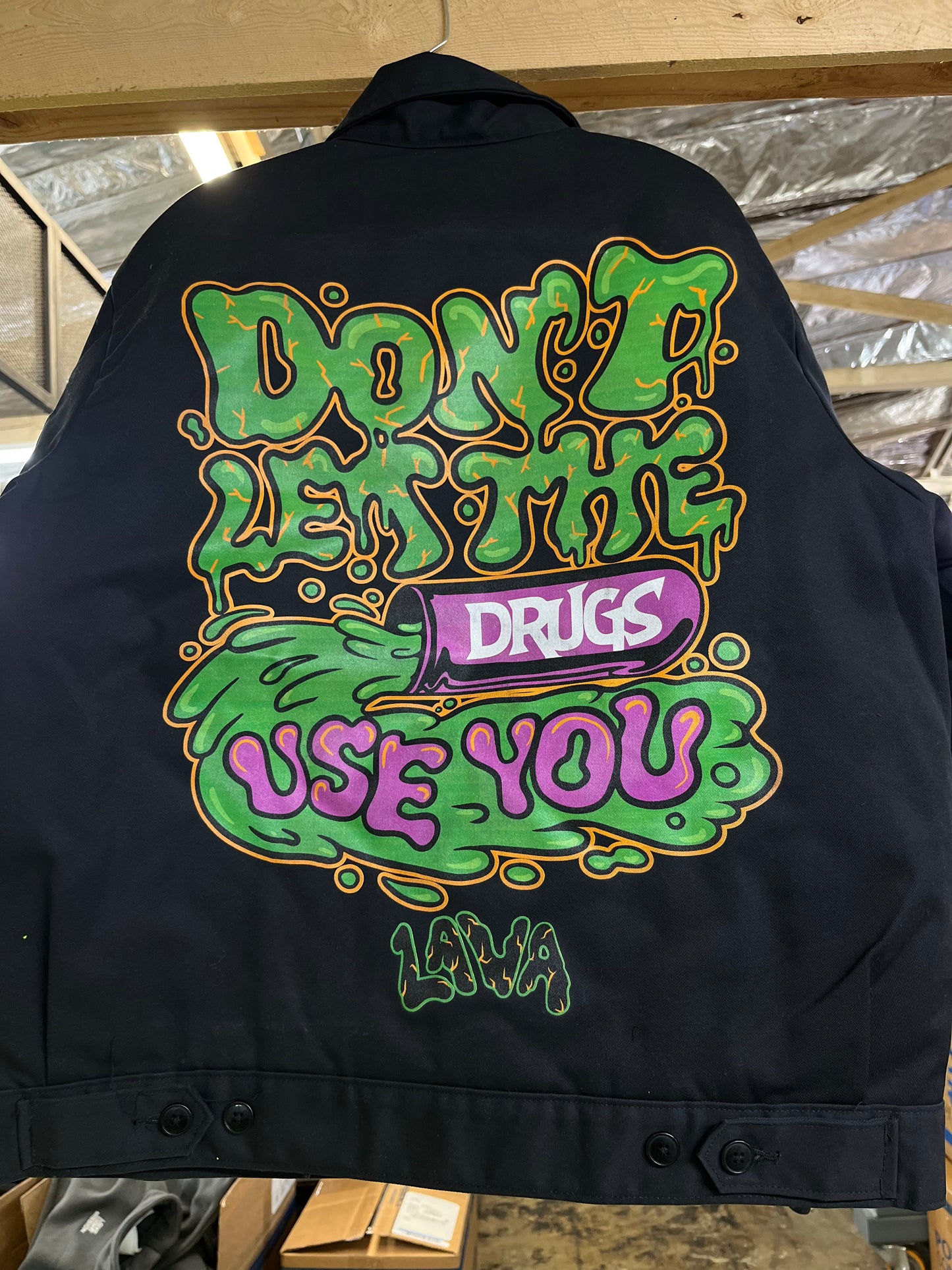 Chris King -Snotty Nose X LAVA Collaboration Dickie Jacket